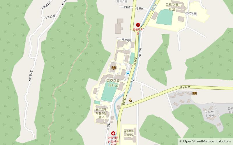 gongju national university of education location map