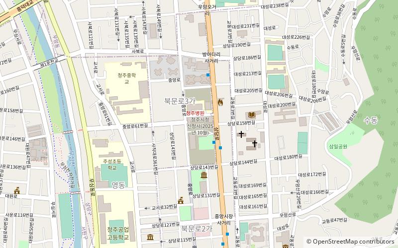cheongju city hall location map