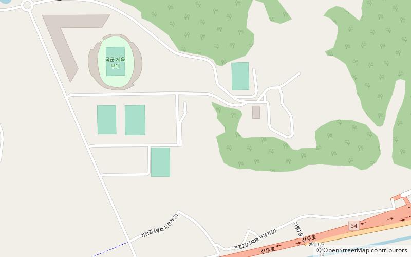 sangmu baseball stadium location map
