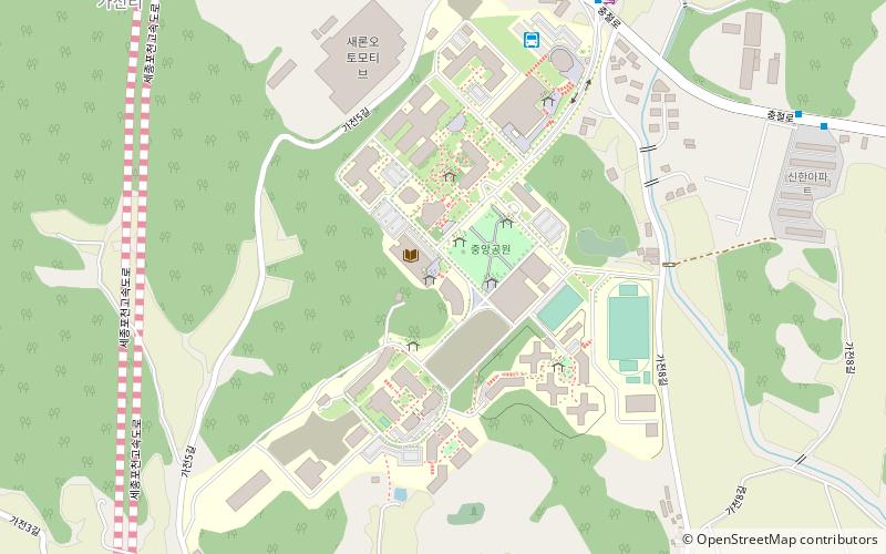 Korea University of Technology and Education location map