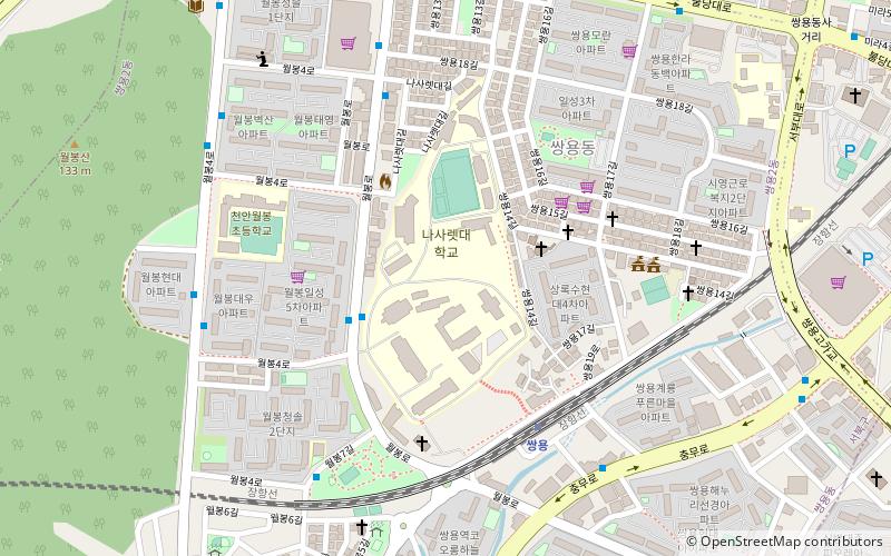 Korea Nazarene University location map