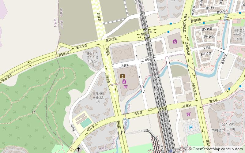 Pentaport location map