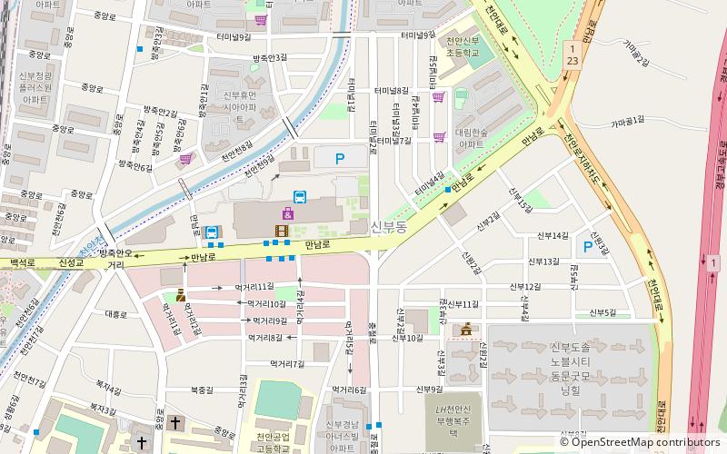 arario gallery cheonan location map