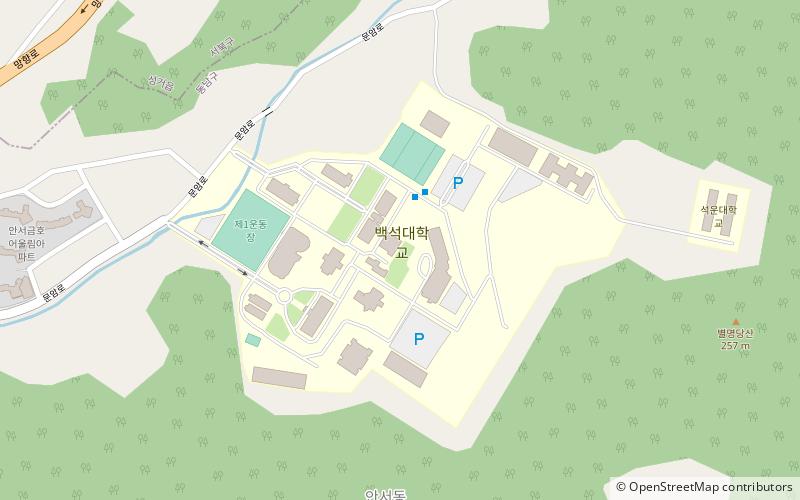 Baekseok University location map