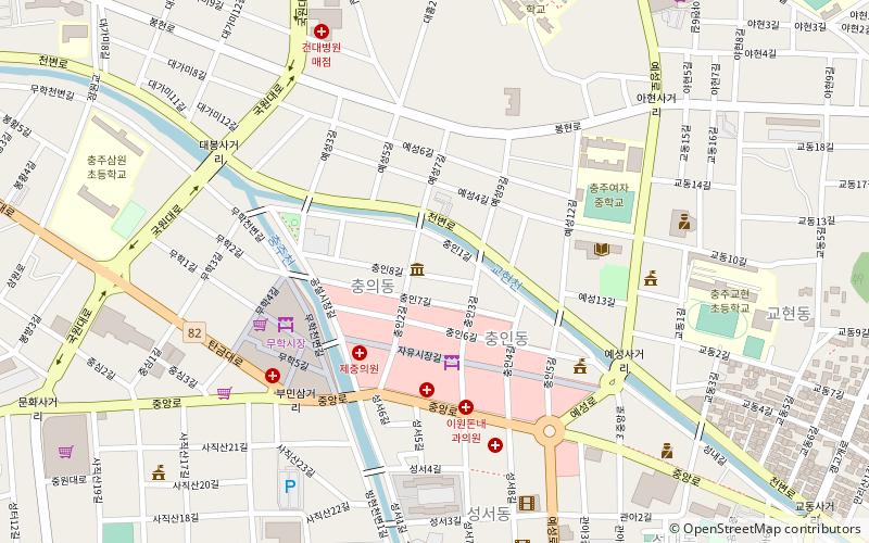 buddhism exhibition hall chungju location map