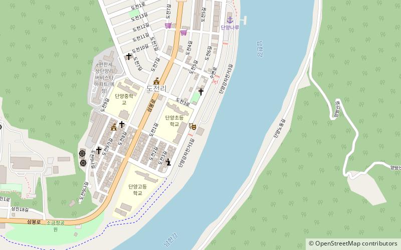 subyeonmudae danyang location map