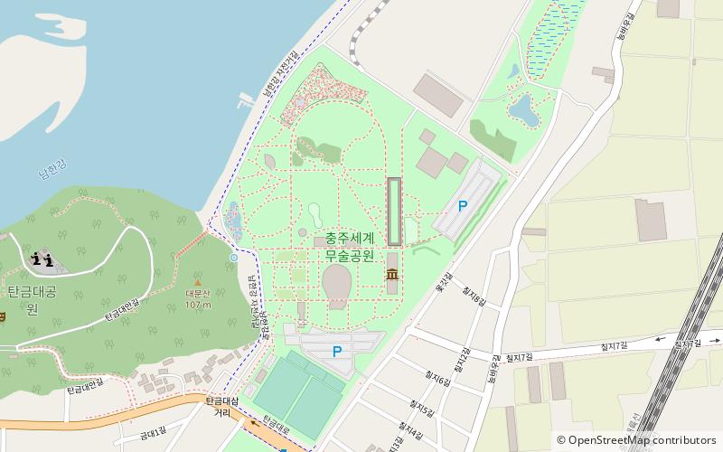 chungju world martial arts park location map