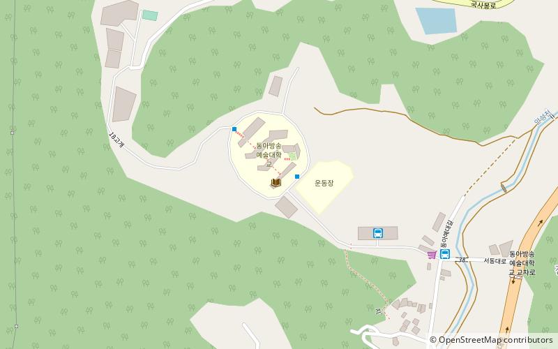 Dong-ah Institute of Media and Arts location map