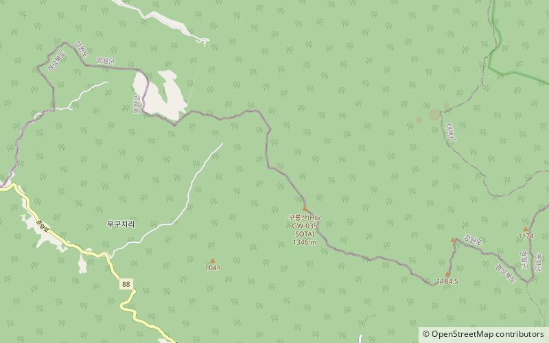 guryongsan location map