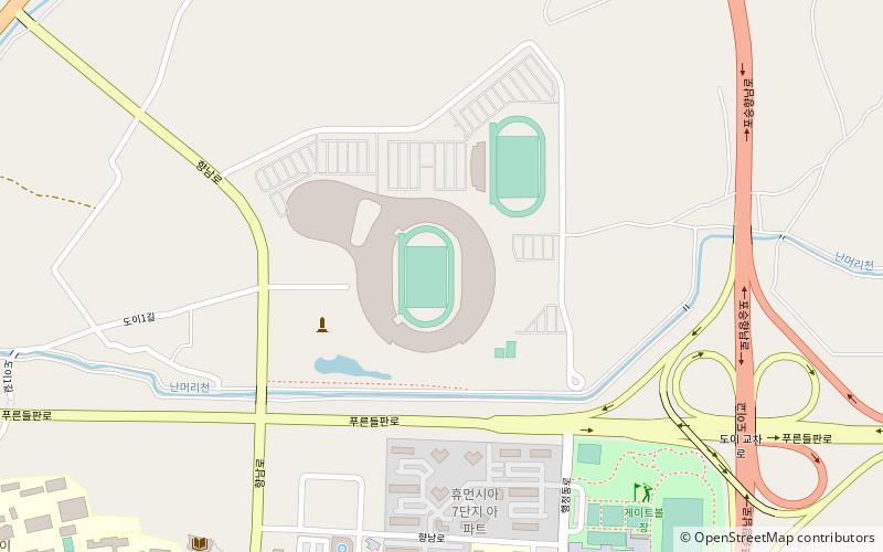 Hwaseong-Stadion location map
