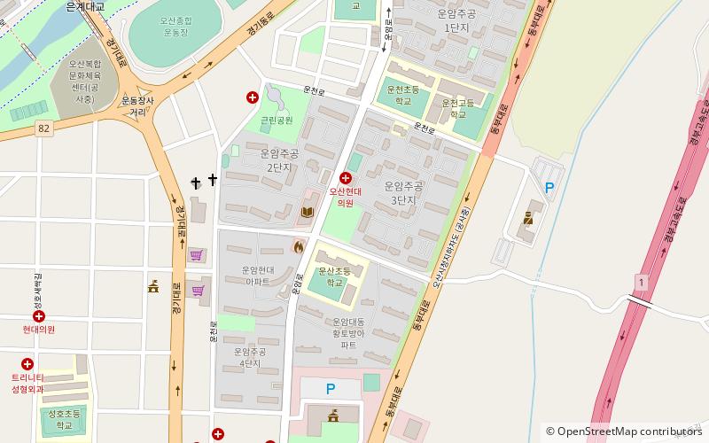 un am 3danji gong won hwaseong location map