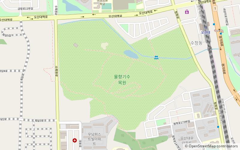 mulhyanggi arboretum hwaseong location map