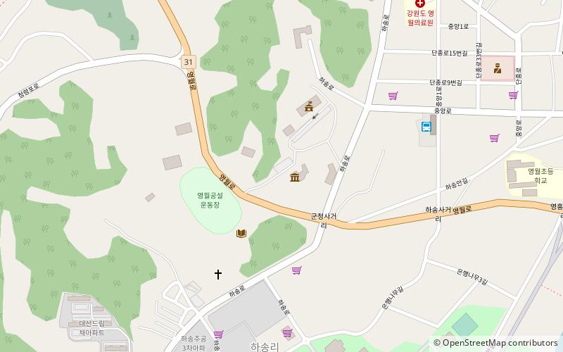donggangsajin museum yeongwol location map