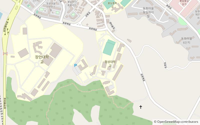Hyupsung University location map