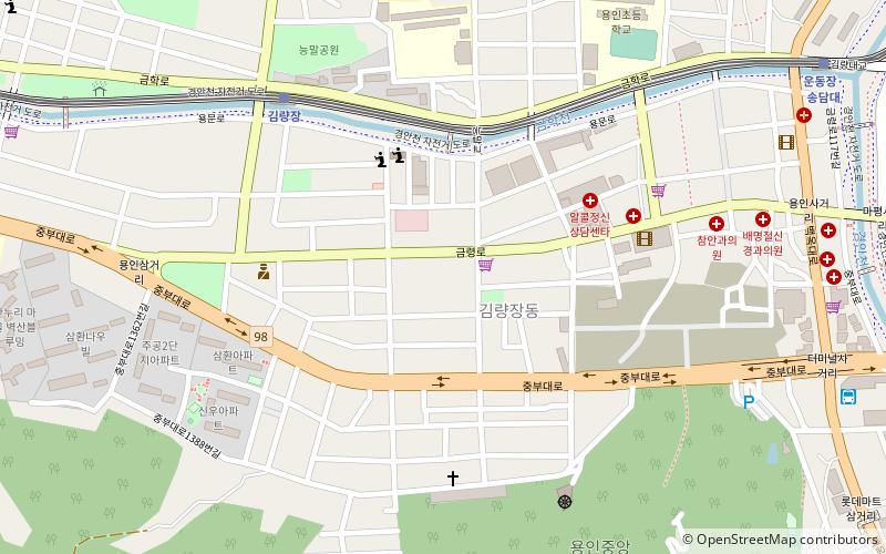 cheoin gu yongin location map