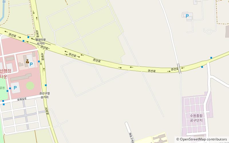 gwonseon gu suwon location map
