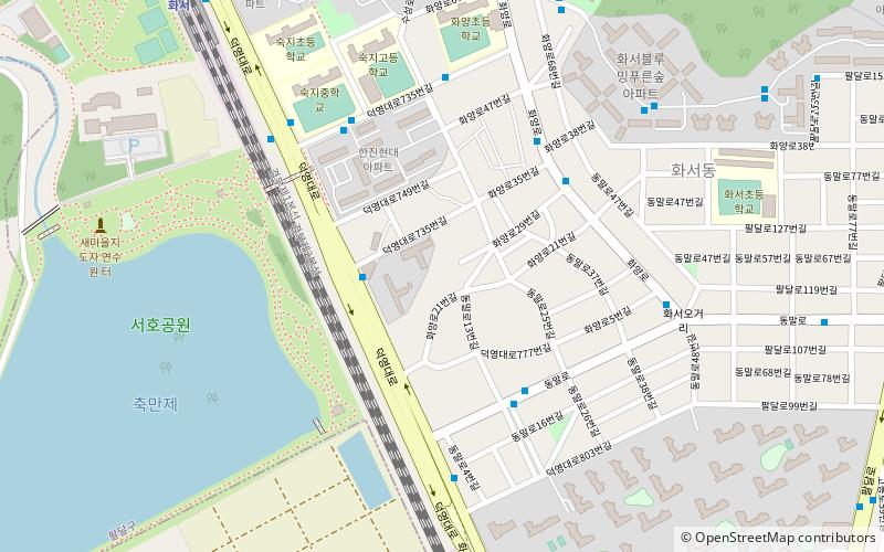 jeongja dong suwon location map