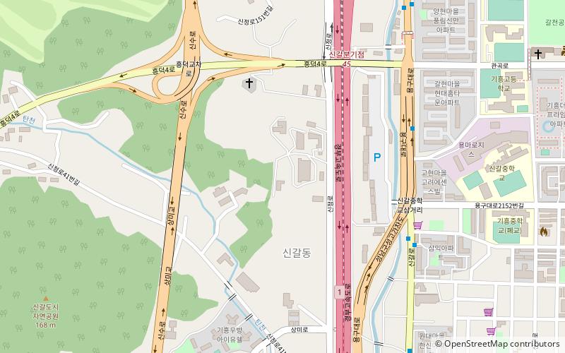 singal dong yongin location map