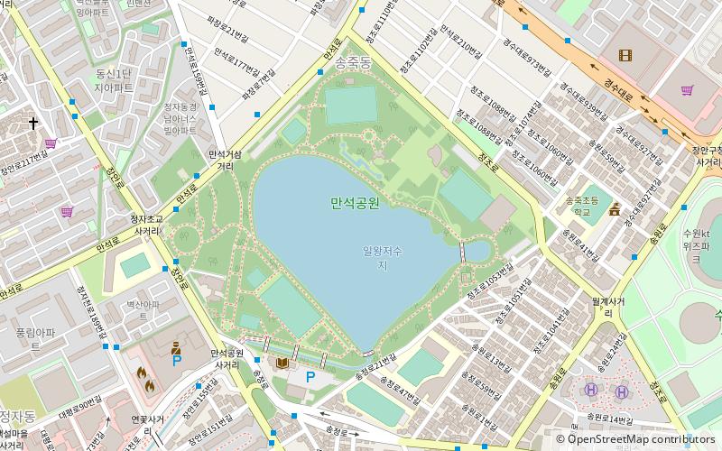 Manseok Park location map