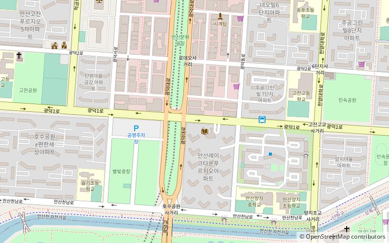 Hosu-dong location map