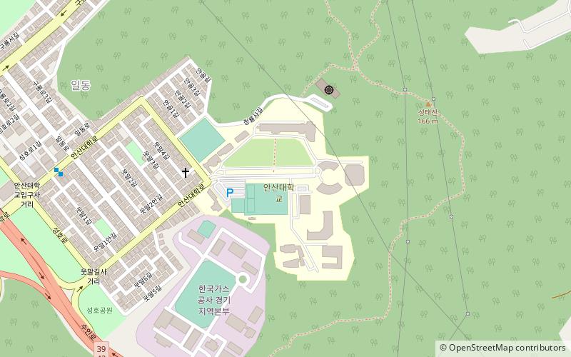 Ansan University location map
