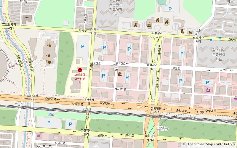 danwon exhibition hall ansan location map