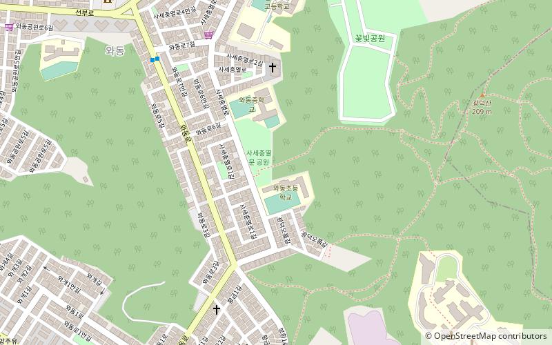 Sasechungyeolmun location map