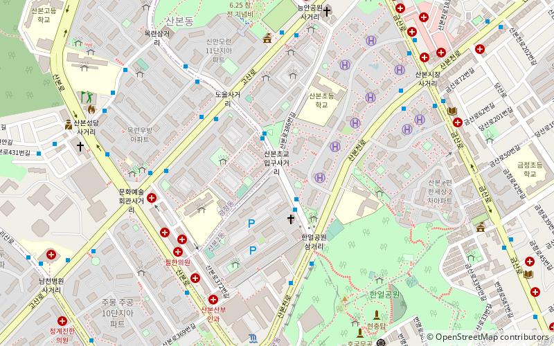 gwangjeong dong gunpo location map