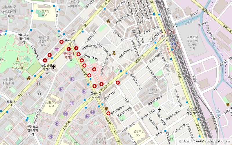 Sanbon-dong location map