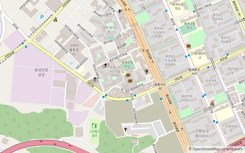 beomgye dong anyang location map