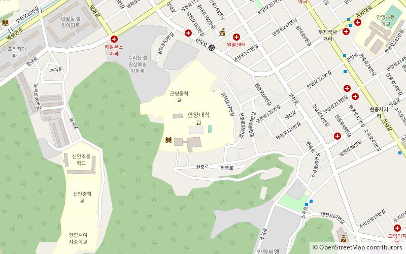 Anyang University location map