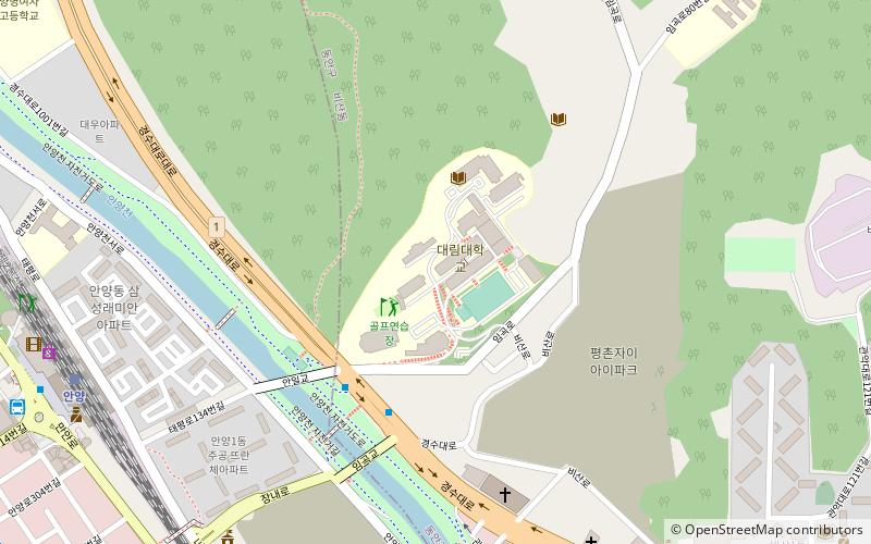 daelim university college anyang location map