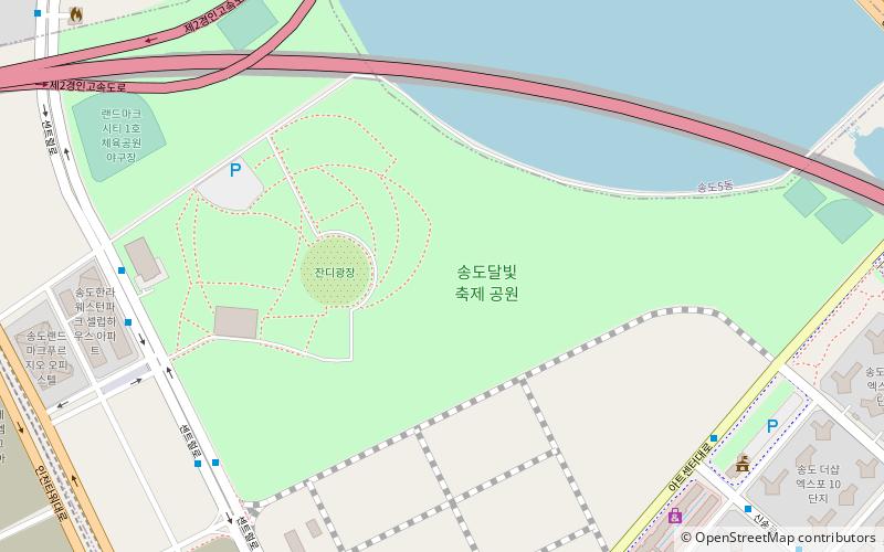 songdo moonlight festival park incheon location map