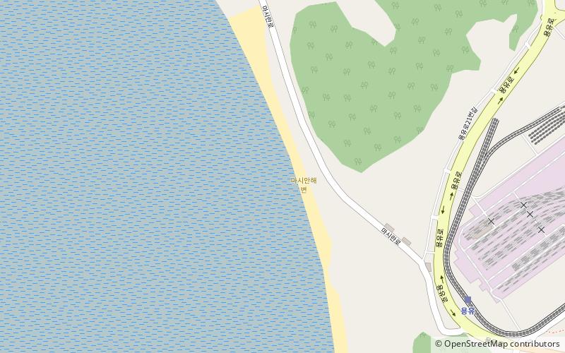 masian beach incheon location map