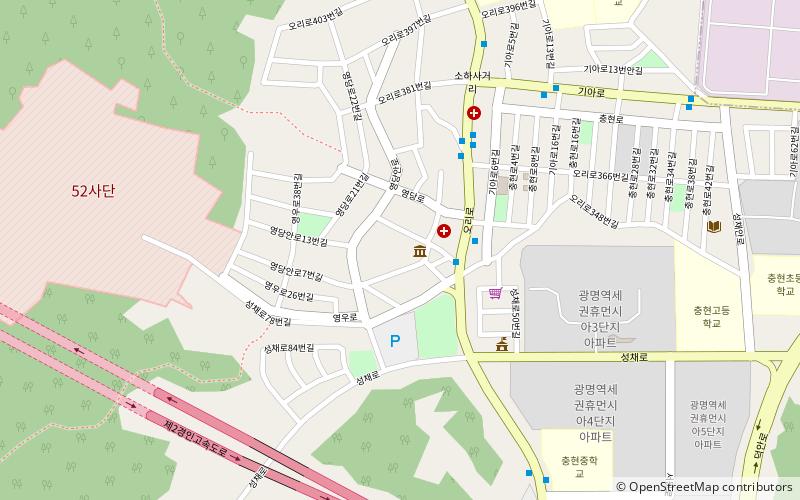 chunghyeon museum gwangmyeong location map