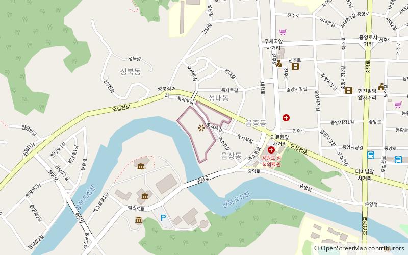 jukseoru samcheok location map