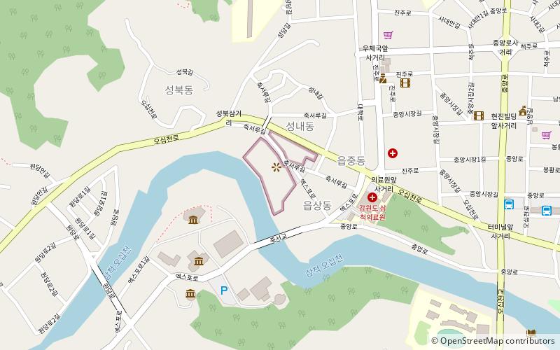 jugseolu samcheok location map