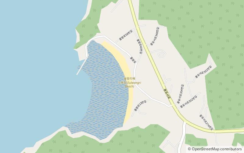 eulwangri beach incheon location map