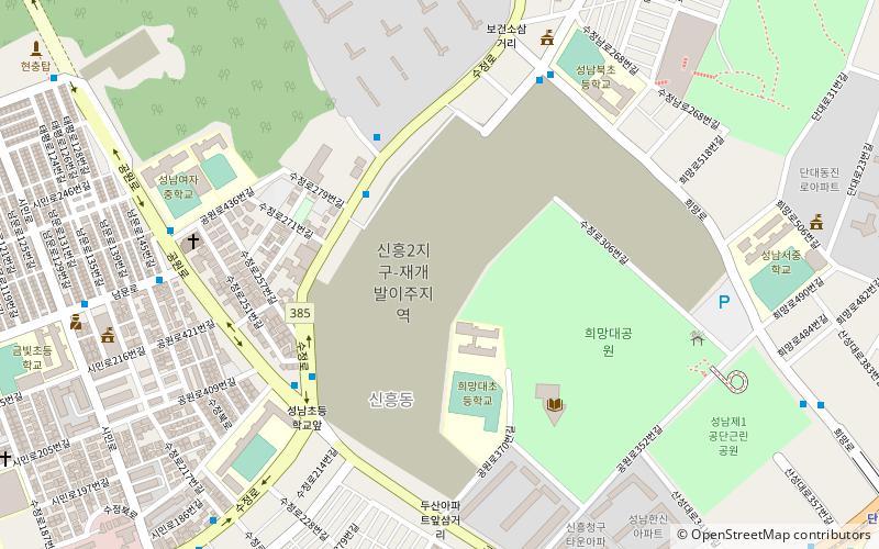 huimangdaegong won seongnam location map