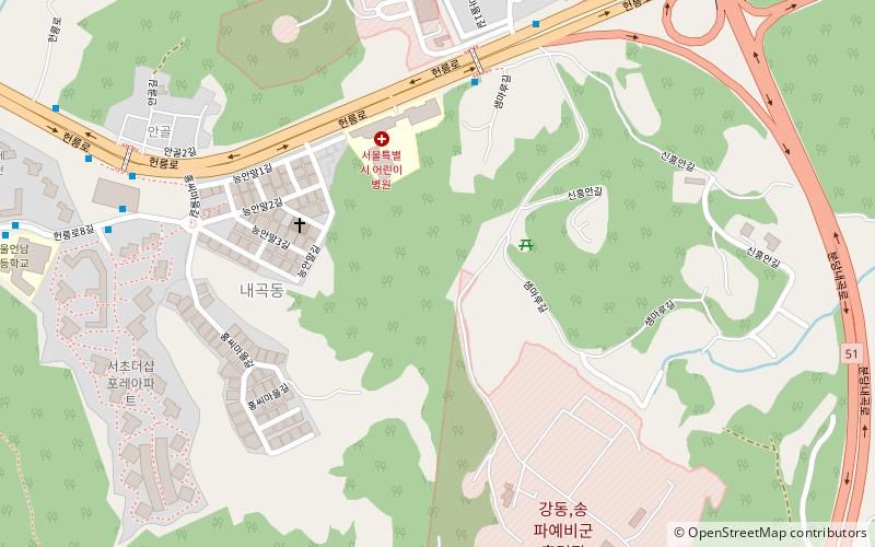 naegok dong bundang gu location map