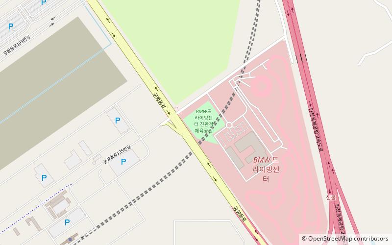 bmw driving center incheon location map