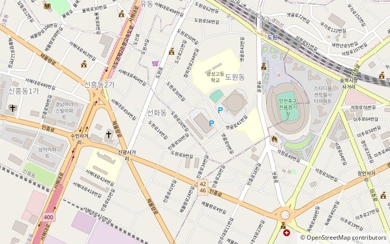 Dowon Gymnasium location map