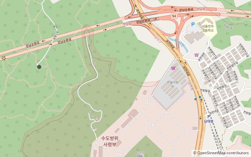 namhyeon dong seoul location map