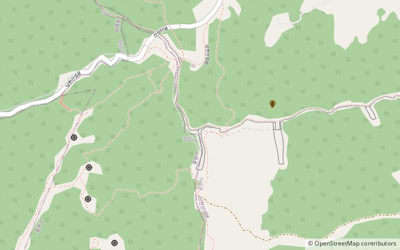 Namhansan location map