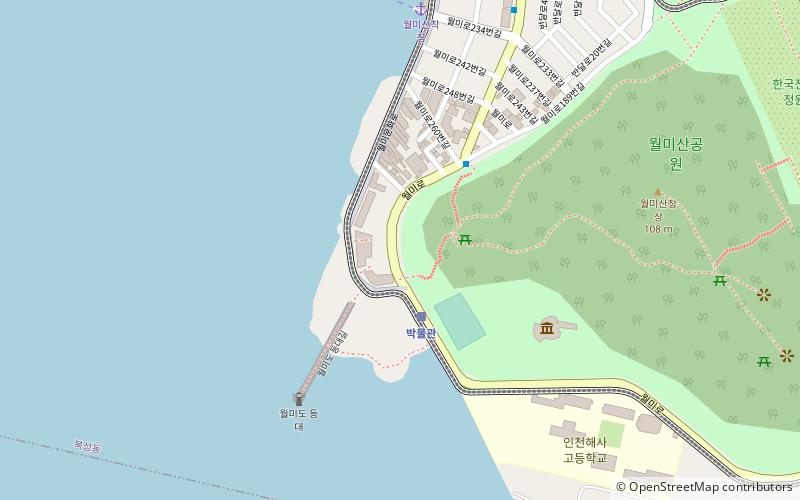 Wolmi Theme Park location map
