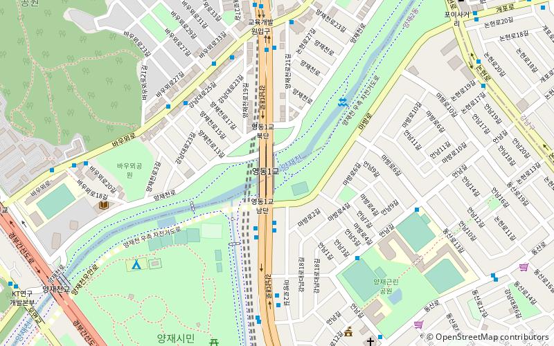 yeongdong1gyo seoul location map