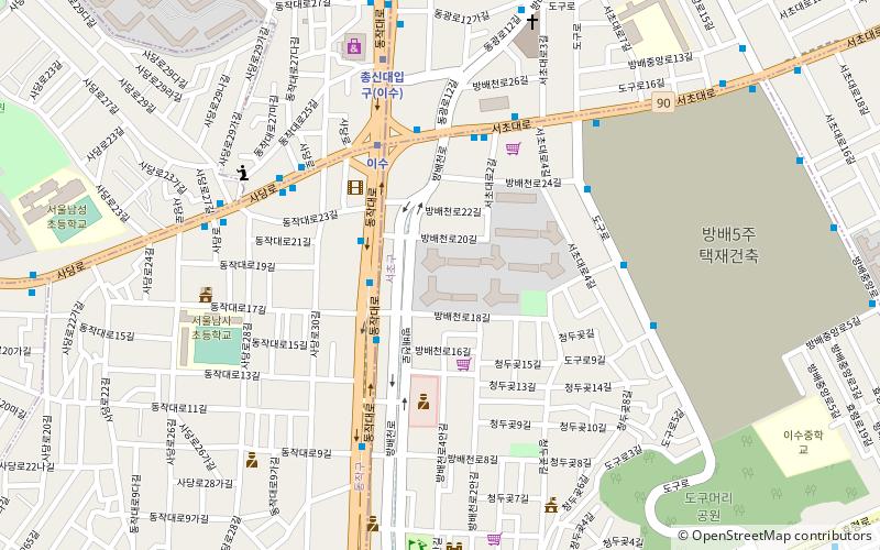 Bangbae-dong location map