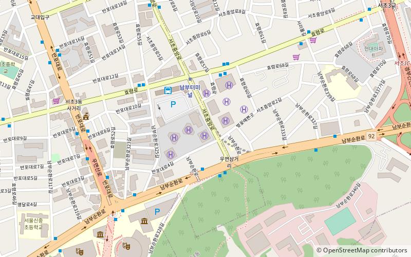 Seocho-dong location map