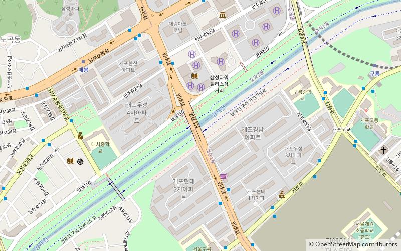 Samsung Tower Palace 3 – Tower G location map