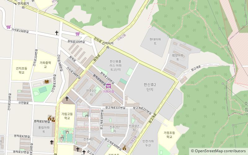 hansinhyupeulleoseu1danji sang ga incheon location map